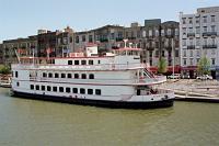 D3. FERRY BOAT DOCKED ON RIVER STREET